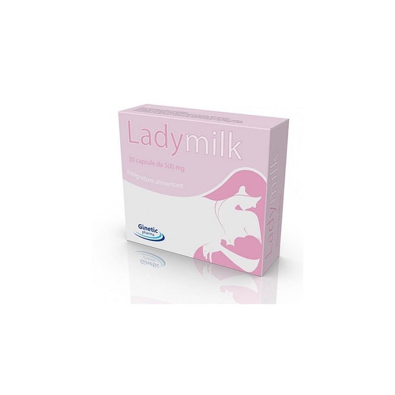 Ginetic Pharma Ladymilk 30 Capsule Da 500 Mg