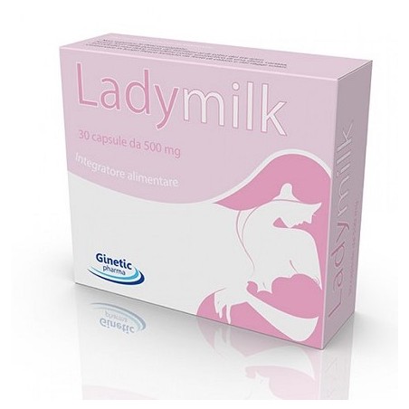 Ginetic Pharma Ladymilk 30 Capsule Da 500 Mg