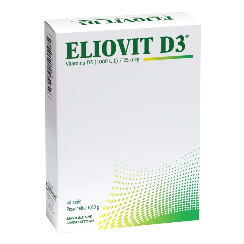 Terbiol Farmaceutici Eliovit D3 30 Capsule Molli