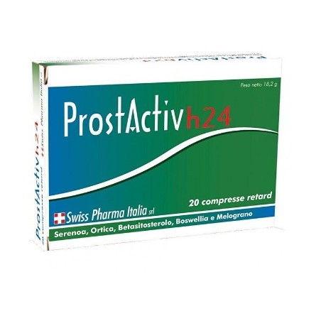 Swiss Pharma Italia Prostactiv H24 20 Compresse Retard