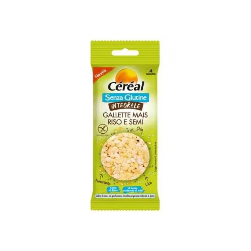 Nutrition & Sante' Italia Cereal Gallette Con Semi Di Mais 11 G