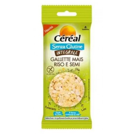 Nutrition & Sante' Italia Cereal Gallette Con Semi Di Mais 11 G