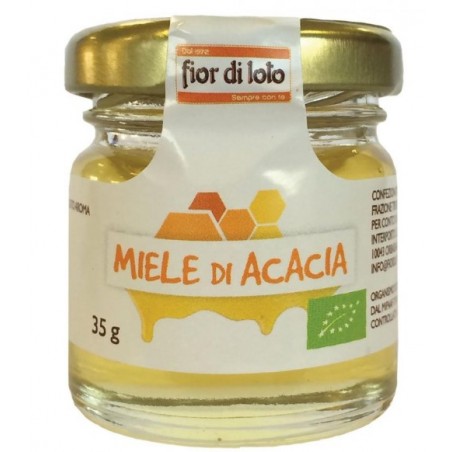 Biotobio Fior Di Loto Mini Miele Di Acacia Bio 35 G