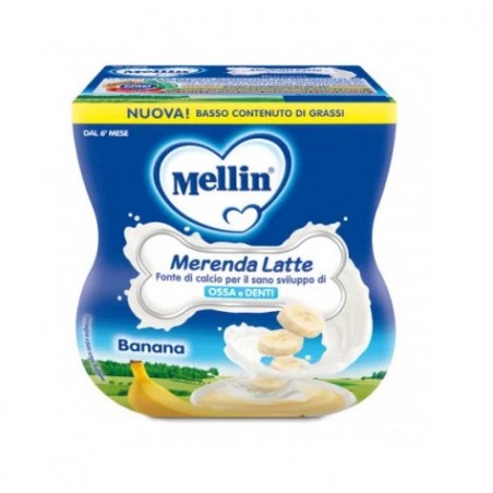 Danone Nutricia Soc. Ben. Mellin Merenda Latte Banana 2 X 100 G