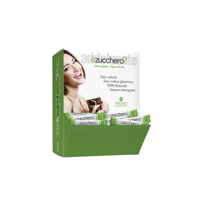 Promopharma E'zucchero Dolcificante Naturale Dispenser 200 Stick X 3 G