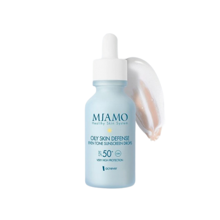 Miamo Acnever Oily Skin Defense Sunscreen Drops Spf 50+ 30 Ml