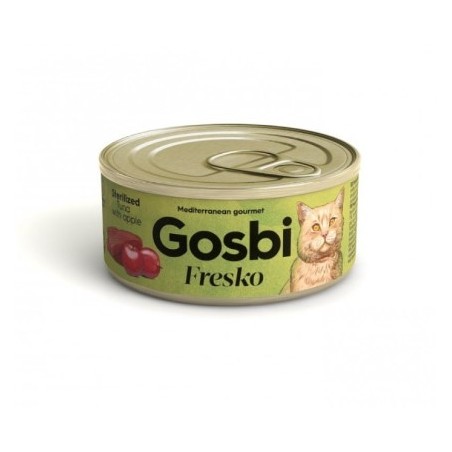 Gosbi Petfood Sa Gosbi Fresko Cat Sterilized Tuna With Apple