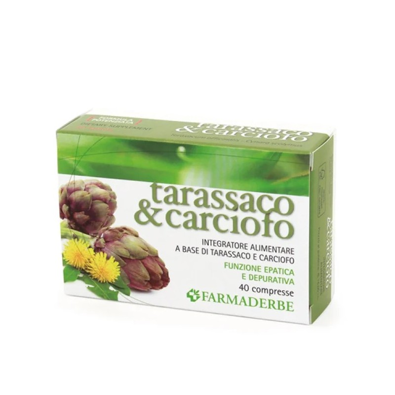 Farmaderbe Tarassaco & Carciofo 40 Compresse