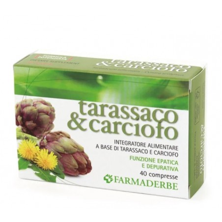 Farmaderbe Tarassaco & Carciofo 40 Compresse