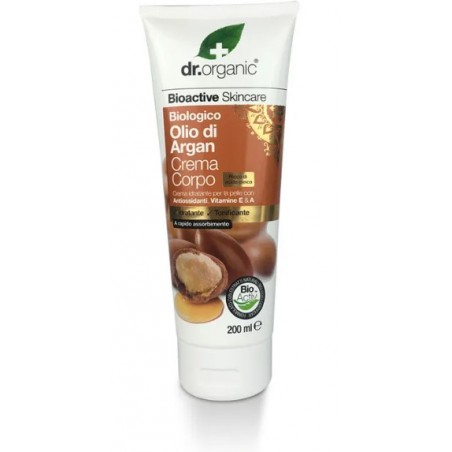 Optima Naturals Dr Organic Argan Skin Lotion Crema Corpo 200 G