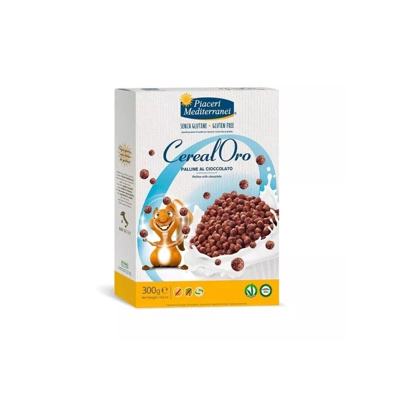 Eurospital Piaceri Mediterranei Cerealoro Palline Cioccolato 300 G