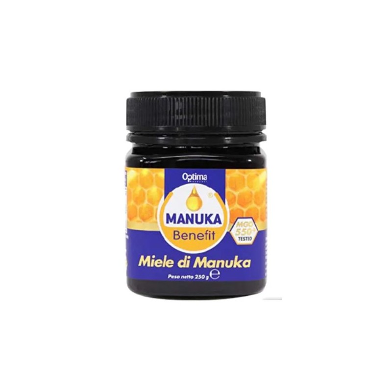 Optima Naturals Manuka Benefit Miele Di Manuka 550+ Mgo 250 G