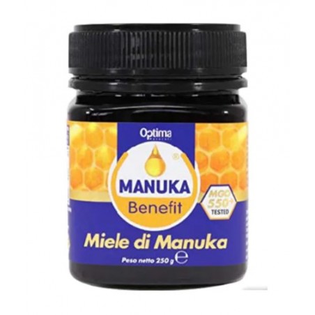 Optima Naturals Manuka Benefit Miele Di Manuka 550+ Mgo 250 G