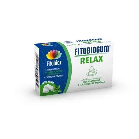 Fitobios Fitobiogum Relax 24 Chewing Gum