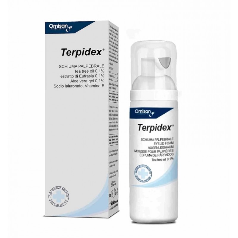 Omisan Farmaceutici Terpidex Schiuma Palpebrale 50 Ml