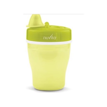 Anteprima Brands International Nuvita Tazza Doppio Isolamento Termico E Beccuccio Rigido Verde 12 M+ 200 Ml