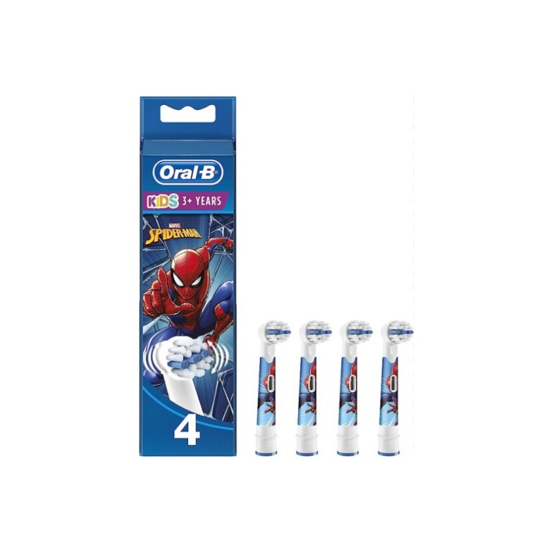 Procter & Gamble Oralb Power Refill Eb10 Spiderman 4 Pezzi