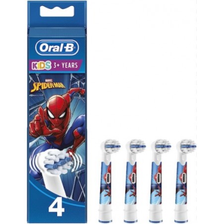 Procter & Gamble Oralb Power Refill Eb10 Spiderman 4 Pezzi