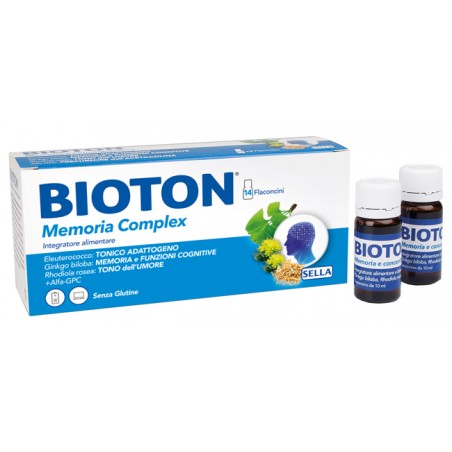 Sella Bioton Memoria Complex 14 Flaconcini Da 10 Ml