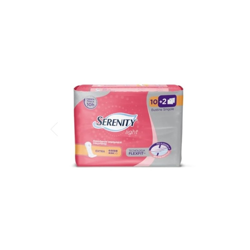 Pannolone Incontinenza Sagomato Serenity Anatomico Iociconto Light Extra 12 Pezzi