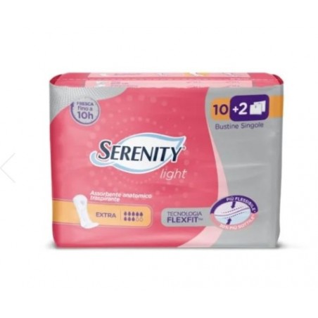 Pannolone Incontinenza Sagomato Serenity Anatomico Iociconto Light Extra 12 Pezzi