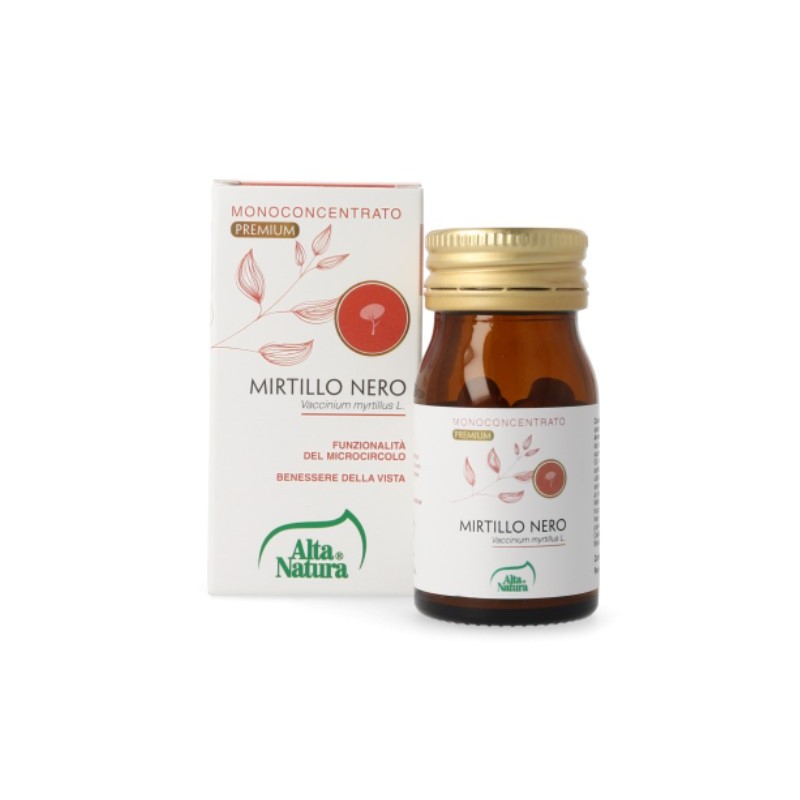 Alta Natura-inalme Mirtillo Nero 60 Compresse 450mg Terranata