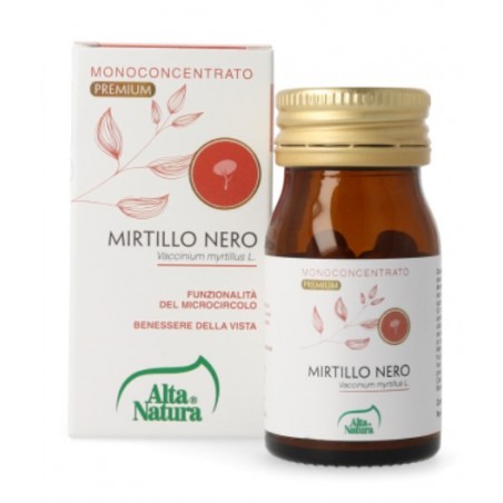 Alta Natura-inalme Mirtillo Nero 60 Compresse 450mg Terranata