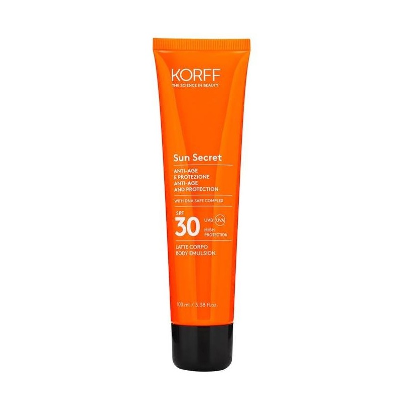 Korff Sun Secret Fluid Lotion Protective Anti Age Spf30 100 Ml