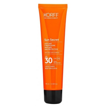 Korff Sun Secret Fluid Lotion Protective Anti Age Spf30 100 Ml