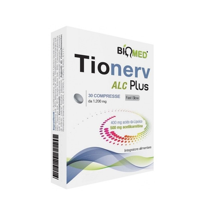 Biomed Tionerv Alc Plus 30 Compresse