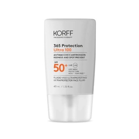 Korff 365 Protection Ultra 100 Fluido Viso Ultraprotettivo 40 Ml