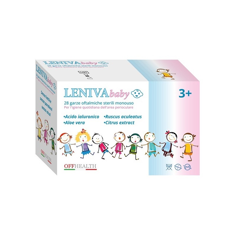 Offhealth Leniva Baby Garze Oftalmiche 28 Pezzi