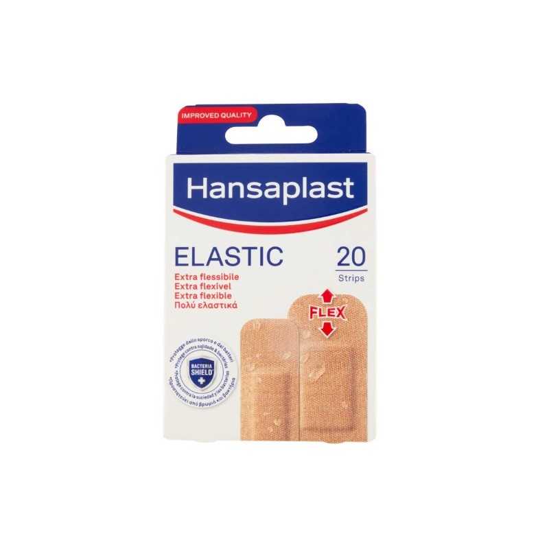 Beiersdorf Hansaplast Elastic/fabric 20 Strips Assortiti