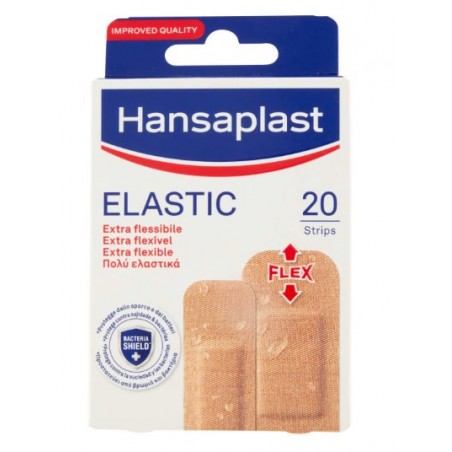 Beiersdorf Hansaplast Elastic/fabric 20 Strips Assortiti