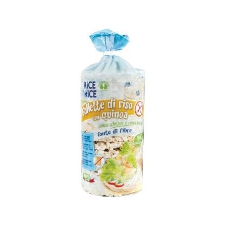 Probios Societa' Benefit Rice&rice Gallette Di Riso Con Quinoa 100 G Senza Lievito