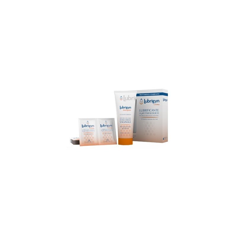 Uniderm Farmaceutici Lubrigyn Kit Crema 12 Bustine X 2 Ml + Detergente 100 Ml