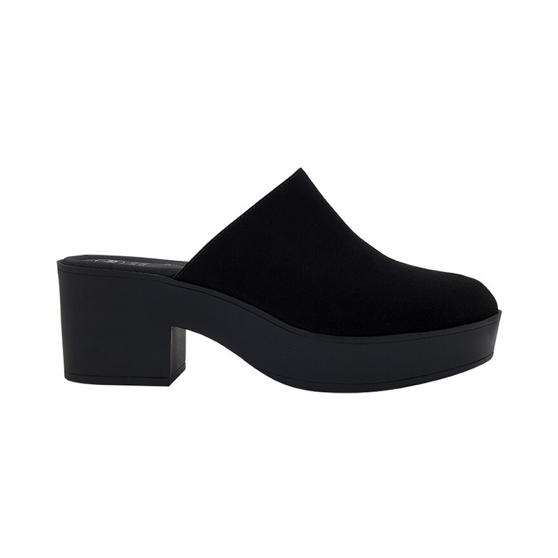 1 paio di Tessa Sandalo con Tacco Colore Nero da Scholl Shoes