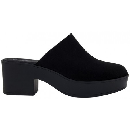 1 paio di Tessa Sandalo con Tacco Colore Nero da Scholl Shoes