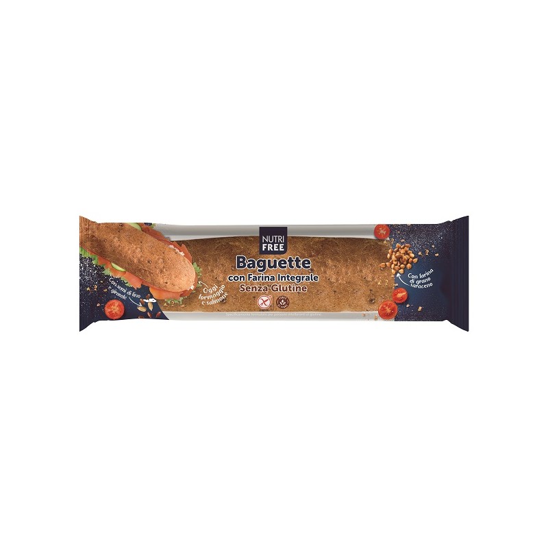 Nt Food Nutrifree Baguette Farina Integrale 90 G