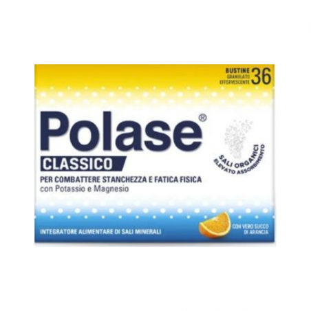 Polase Classico Integratore energetico - 36 Bustine Gusto Arancia