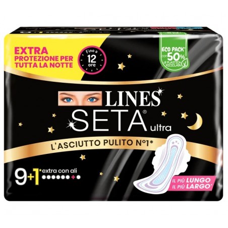 Fater Lines Seta Ultra Extra Con Ali 9+1 Pezzo