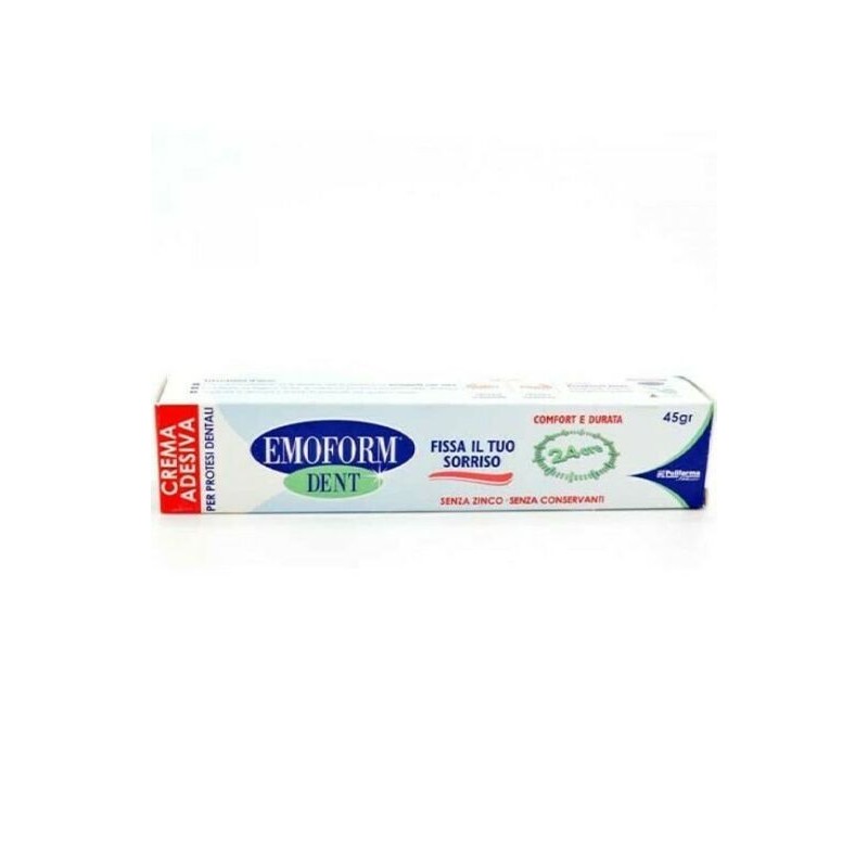 Polifarma Benessere Emoform Dent Crema Adesiva Per Protesi Dentali 45 G Promozione