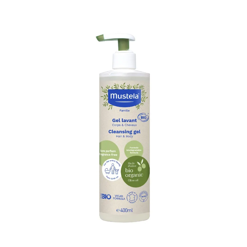 Lab. Expanscience Italia Mustela Gel Detergente Bio 400 Ml