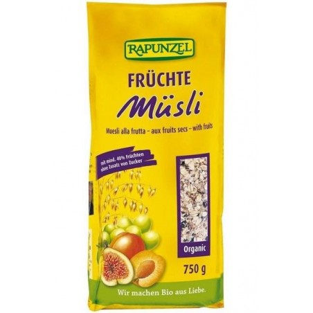 Rapunzel Naturkost Gmbh Rapunzel Muesli Alla Frutta Senza Zuccheri Aggiunti 750 G