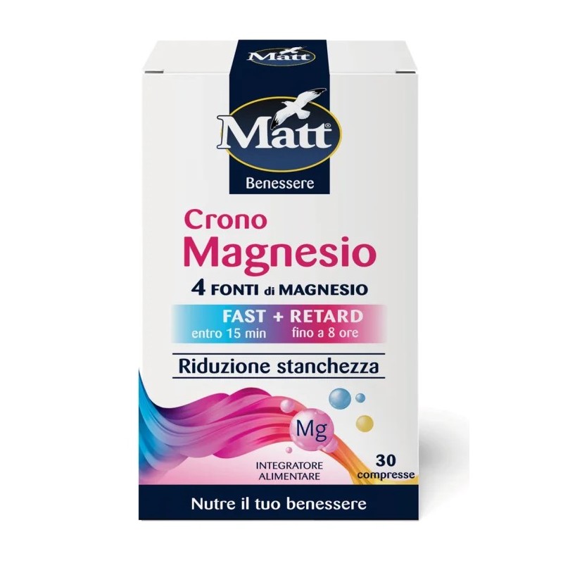 A&d Gruppo Alimentare Diet Matt Crono Magnesio 30 Compresse