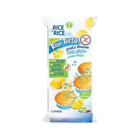 Probios Societa' Benefit Rice&rice Riso Torty Al Limone 4 X 45 G