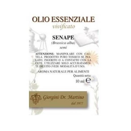 Dr. Giorgini Ser-vis Senape Olio Essenziale 10 Ml