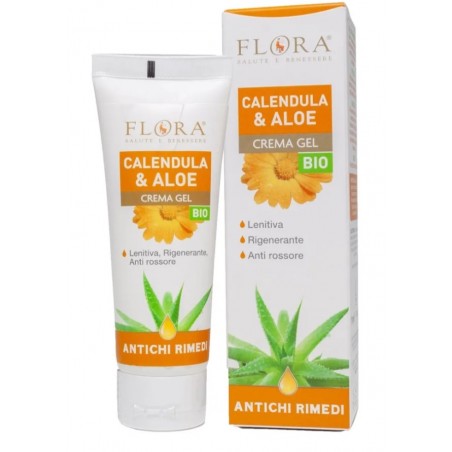 Flora Crema Gel Calendula/aloe 75 Ml