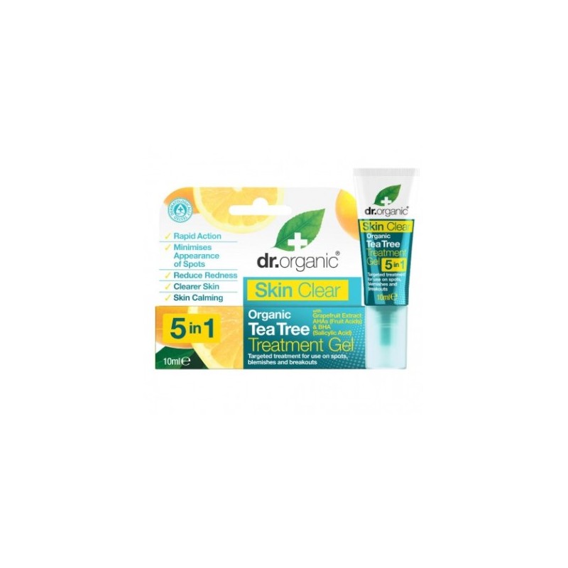 Optima Naturals Dr Organic Skinclear Treat Gel Gel Antiimperfezioni 10 Ml