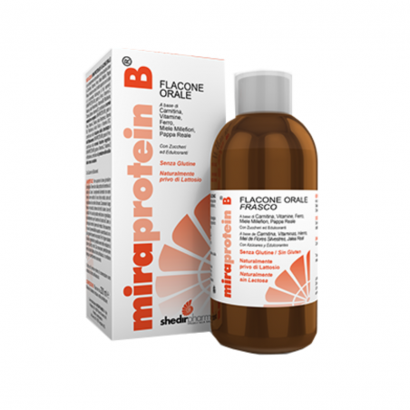 200ml di Miraprotein B Sciroppo RIvitalizzante a Shedir Pharma